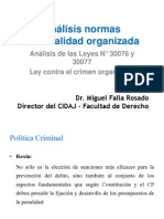 285 20 Análisis Normas Criminalidad Organizada Dr Falla
