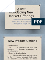 Chapter 20 - Introducing New Market Offerings