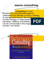 Performance Consulting Is A Sub