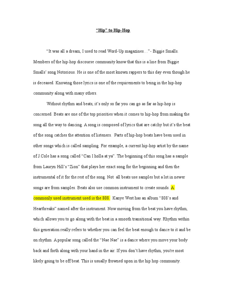 Reflective Essay On Discourse Community