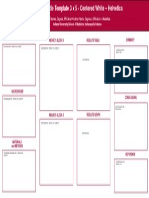 3x5 Poster Template - Centered White Helvetica