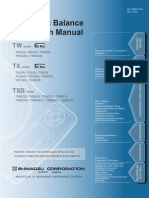 Electronic Balance Instruction Manual: TW223L TW323L TW423L TWC323L TWC623L