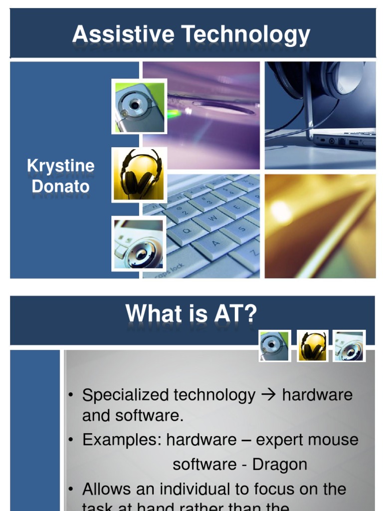 Assistive Technology - NCIL | PDF | Computers