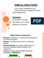 Chemical Reactions