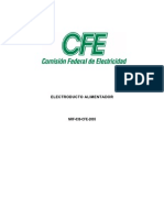 NRF-039 CFE Electroducto