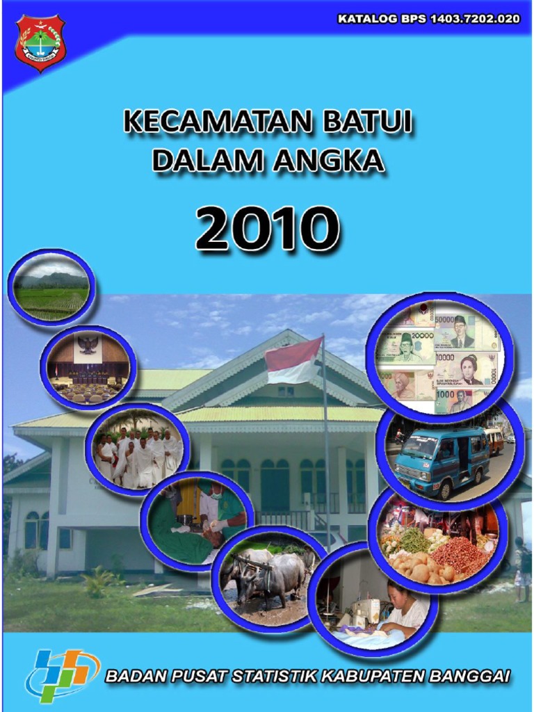 Statistik Kecamatan Batui 2010 | PDF | Ilmu Sosial