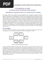 Download Critical Review of Critical Path by parallel project training SN24907785 doc pdf