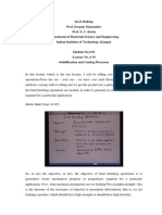 Steel Making Prof. Deepak Mazumdar Prof. S. C. Koria Department of Materials Science and Engineering Indian Institute of Technology, Kanpur