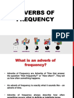 Frequency Adverbs