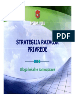 STRATEGIJA RAZVOJA PRIVREDE