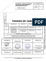 MCP-POG - ELE-001 Procedimiento de Tendido de Cable PDF
