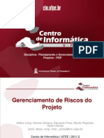 Gerenciamento de Riscos - 2011