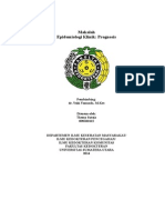 Epidemiologi Klinik - Prognosis