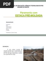 Apresentação Estaca Pré-Moldada