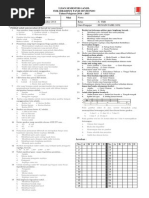 Soal Gambar Teknik X TKR 14-15