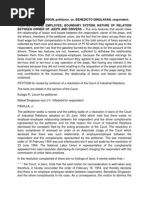 National Labor Union, Petitioner, vs. Benedicto Dinglasan