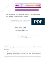 Proced Metaparadigma Teorizac Teorias Modelos Enfermer PDF