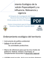 6 Ordenamiento Ecológico de La Región Del Volcán Popocatépetl. Relevancia y Vigencia