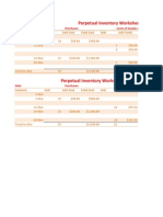 Perpetual Inventory Worksheet (FIFO) : Column1 Unit Unit Cost Total Cost Unit Unit Cost2