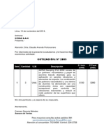 Cotización 3M Cinta Contra Ruidos