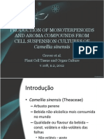 Production of Monoterpenoids and Aroma Compounds From Cell