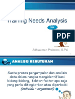 Training Needs Analysis1
