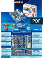 Download Gigabyte GA-H55M-UD2H motherboard by GIGABYTE UK SN24910423 doc pdf