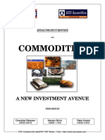 Commodity Project