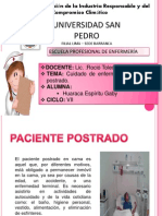 Cuidado en Paciente Postrado