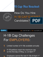 How To Hire H1B Workers After Cap Has Reached?