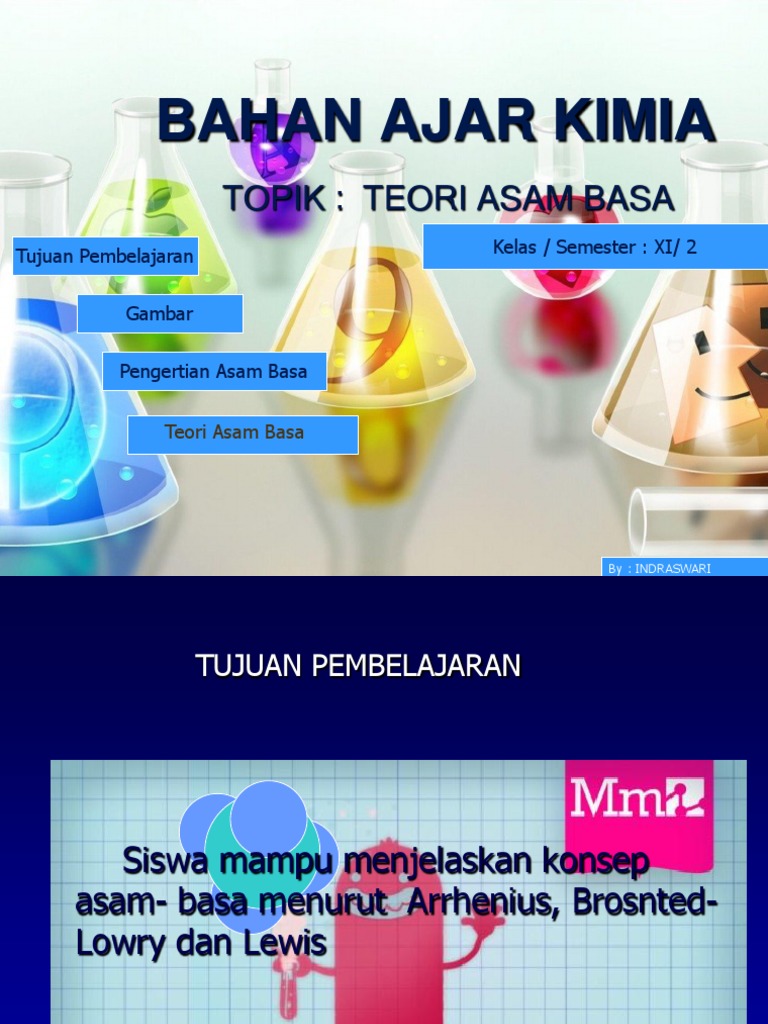 Bahan Ajar Asam Basa Kimia Pdf