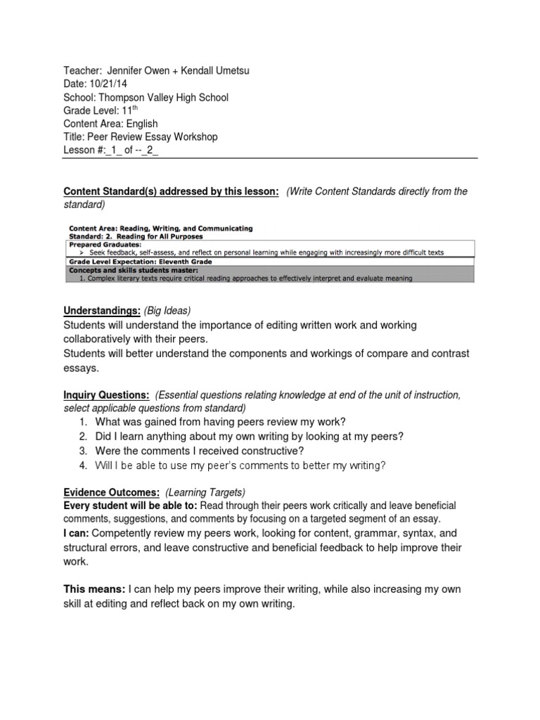 How to teach essay writing to weak students picture