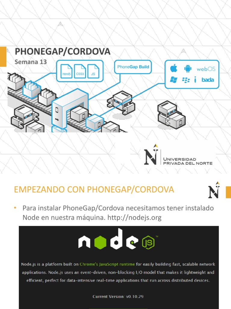 Instalación de PhoneGap/Cordova PDF