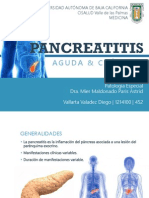 Pancreatitis Aguda y Crónica