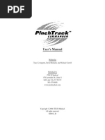 User Manual For The PinchTrack Commander by JTech Medical