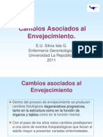 Cambios asociados al envejecimiento: órganos, funciones y cuidados