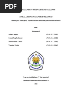 Download Pengawasan Mutu Produk Panganmakanan by TiaAyuMentariDewi SN249125967 doc pdf