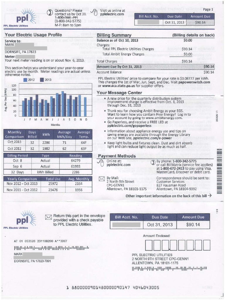 Pennsylvania - PPL PDF | PDF