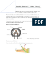 Teori Motor DC Bersikat
