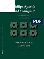 Christopher R. Matthews Philip Apostle and Evangelist Configurations of a Tradition Supplements to Novum Testamentum Supplements to Novum Testamentum 2002.pdf