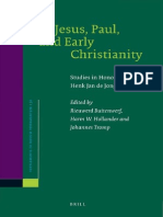 Rieuward Buitenwerf, Harm W. Hollander, Johannes Tromp Jesus, Paul, and Early Christianity - Supplements To Novum Testamentum 2008 PDF