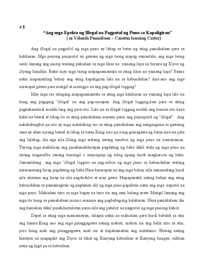 Solution of illegal logging picture