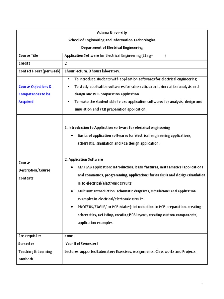 Application Software Course Outling | PDF | Art | Computers