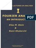 Stein - Fourier Analysis