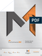 Maxwell Systems ProContractorMX Estimating PDF