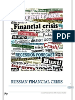 Report on Russian Financial Crisis 1998 by Kamran Shabbir