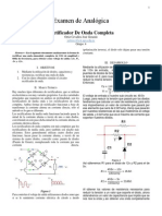 Rectificador de Onda Completa