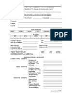 Mer Service Checklist PDF