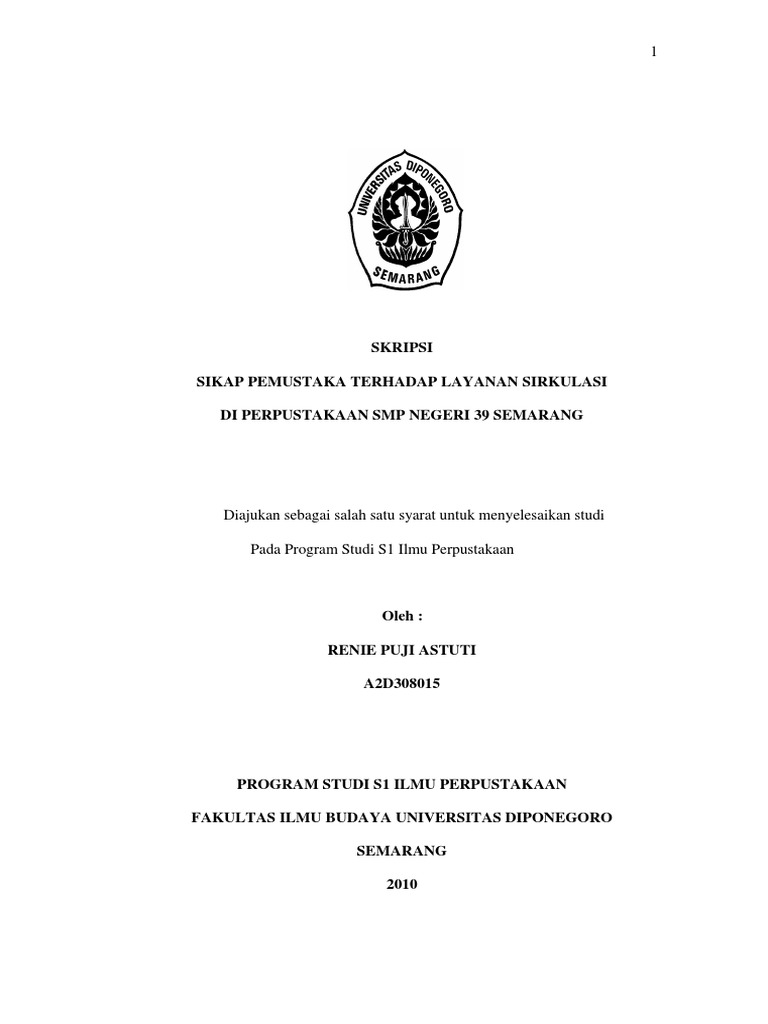 Contoh Skripsi Lengkap Reni 1 Undip