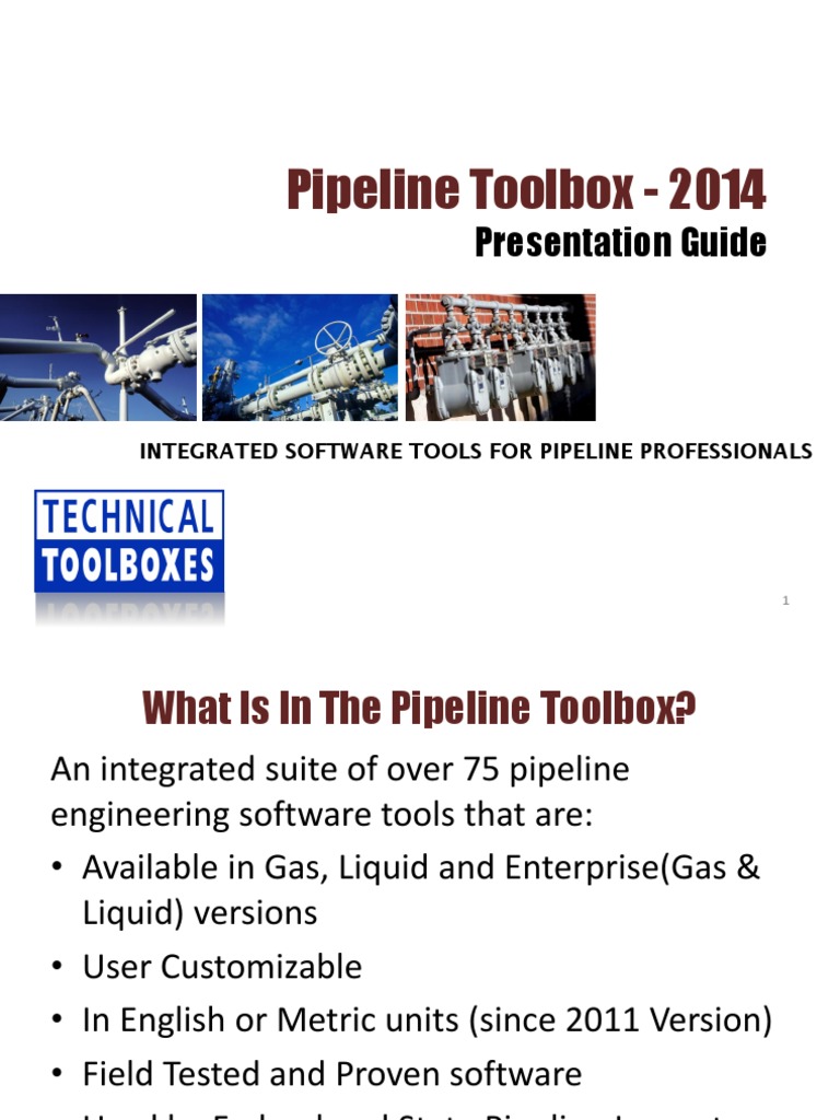 The Integrated Pipeline Toolbox A Comprehensive Collection of Software